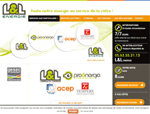 Tablet Screenshot of letl-energie.fr